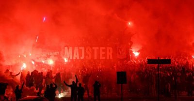 Poznań hucznie świętował mistrzostwo Polski zdobyte przez piłkarzy Lecha